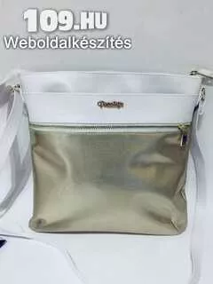 Prestige crossbody táska fehér-arany